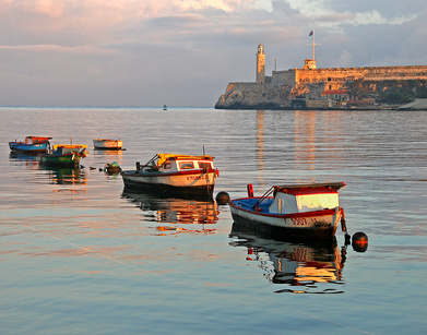 Boats in harbour #2 picture