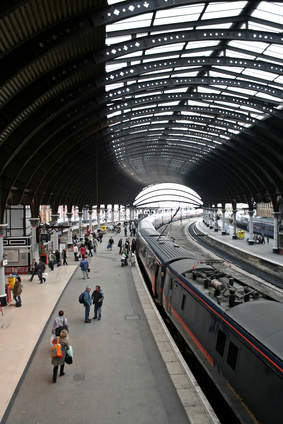 Train station platform picture