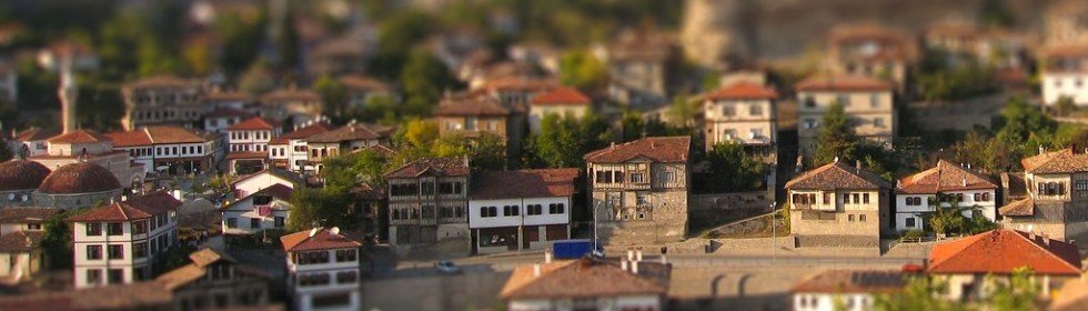 Tilt-shift - Efeito miniatura - Design Culture